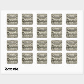 Ik test mijn code niet altijd vierkante sticker (Vel)
