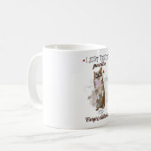 Ik testte alleen positief voor orgi-verslavingshon koffiemok (Voorkant links)