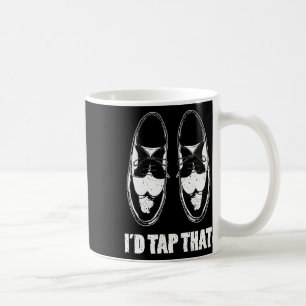 Ik tik op die dansschoenen koffiemok