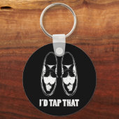 Ik tik op die dansschoenen sleutelhanger (Voorkant)