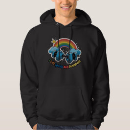 Ik til geesten en halters op | Mannen Hoodie