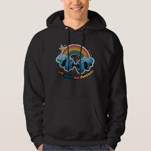 Ik til geesten en halters op   Mannen Hoodie