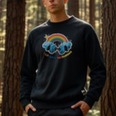 Ik til geesten en halters op | Mannen-T-shirt Tri-Blend Shirt