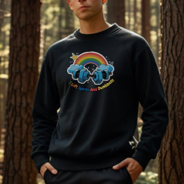 Ik til geesten en halters op | Mannen-T-shirt Tri-Blend Shirt