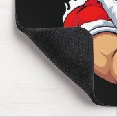 Ik til Heavy S Christmas Cool Santa Bodybuilding W Muismat (Hoek)