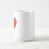 Ik tolereer je grappige romantische koffiemok (Center)