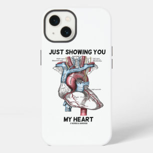 Ik toon je mijn hart anatomisch hart iPhone 13 hoesje