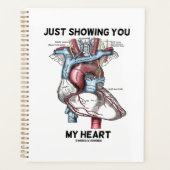 Ik toon je mijn hart anatomisch hart planner (Voorkant)