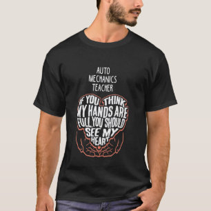 Ik Train Auto Mechanica Super Helden - Leraar Grap T-shirt