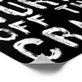 Ik train om de gekke grappige workout Moti af te b Poster (Hoek)