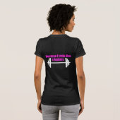 Ik trainen als een badass t-shirt (Achterkant volledig)