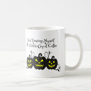 Ik trakteer mezelf op koffie Jack O' Lantern Koffiemok