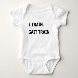 Ik treed.  Gait Train.  PT fysische therapie baby Romper