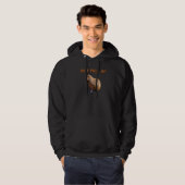 Ik trek Capybara 1 op Hoodie (Voorkant volledig)