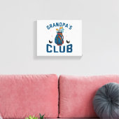 Ik trek die Golf aan Canvas Afdruk (Insitu (Woonkamer))