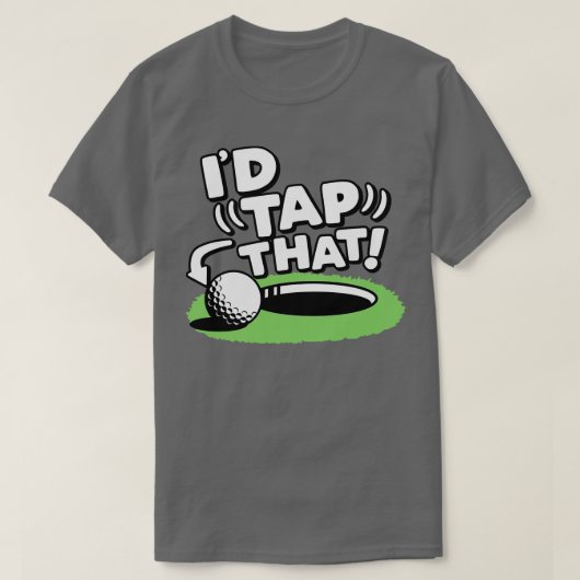 Ik trek die Golf aan T-shirt (Design voorkant)