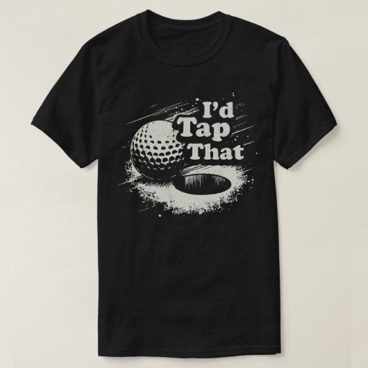Ik trek die Golf aan T-shirt (Design voorkant)