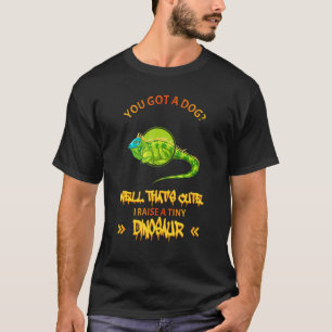 Ik trek een Dinosaur-Humor op draak Sarcastic T-shirt