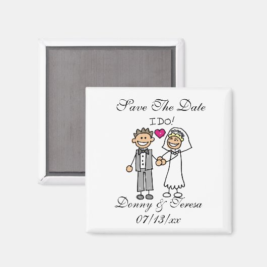 Ik trek een paar om de Dates Magnet te redden (Voorkant / Achterkant)