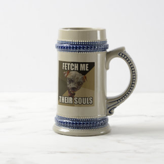 Ik trek hun zielen in Beer Stein Bierpul