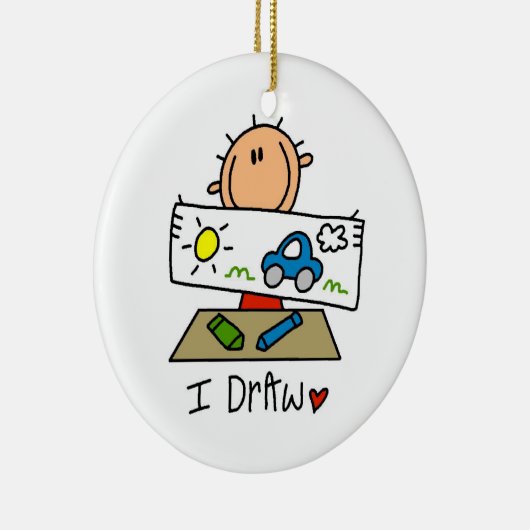 Ik trek keramisch ornament (Rechts)