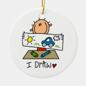 Ik trek keramisch ornament (Voorkant)