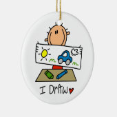 Ik trek keramisch ornament (Rechts)