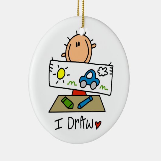 Ik trek keramisch ornament (Rechts)