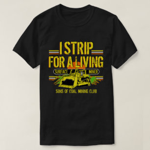 IK TREK ME UIT VOOR DE KOST T-SHIRT