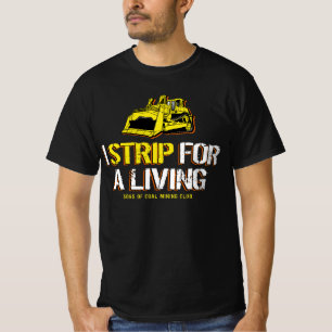 Ik trek me uit voor de kost t-shirt
