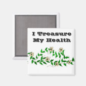 Ik trek mijn gezondheid magneet (Voorkant / Achterkant)