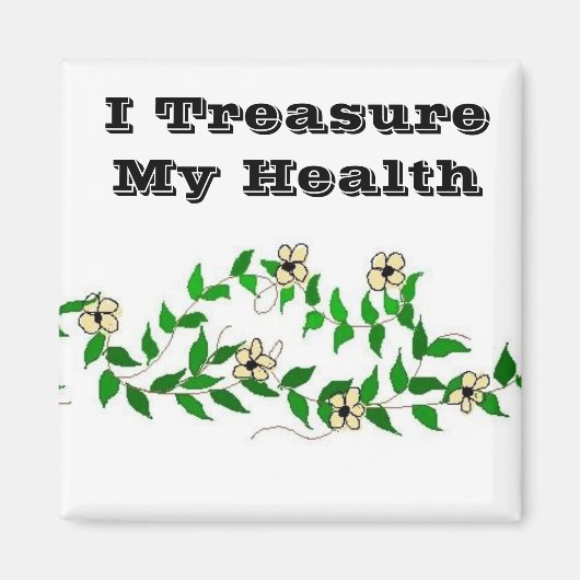 Ik trek mijn gezondheid magneet (Voorkant)