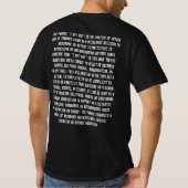 IK TREK MIJN STEUN IN T-SHIRT (Achterkant)