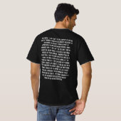IK TREK MIJN STEUN IN T-SHIRT (Achterkant volledig)