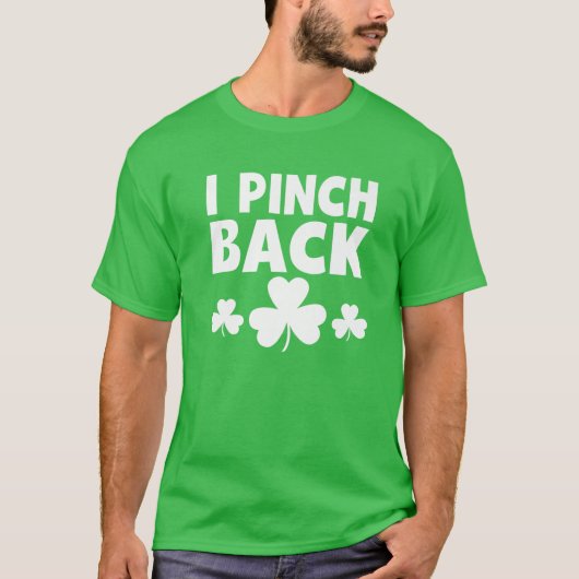 Ik trek terug naar St Patricks Day Funny Irish Hum T-shirt (Voorkant)