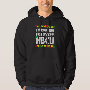 Ik trek voor elke HBCU-opgeleide Afrikaanse bevolk Hoodie