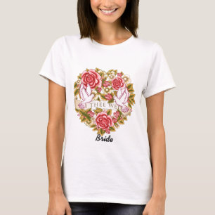 Ik trouw met jou bruid t-shirt