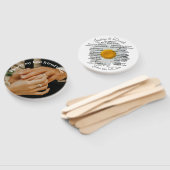 Ik trouw met mijn beste vriendin bruiloft vows Fan Handwaaier (Niet-gemonteerd)