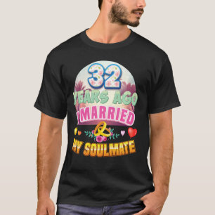 Ik trouwde 32 jaar geleden met mijn zigeuner en 32 t-shirt