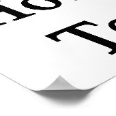 Ik trouwde met een leraar 'Hot Wiskunde' Poster (Hoek)