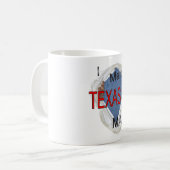 Ik trouwde met een Texas man T-Shirt Koffiemok (Voorkant links)