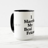 Ik trouwde met mijn beste vriend Mok (Voorkant links)