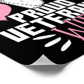 Ik trouwde met mijn held Veteranen vrouw Poster (Hoek)