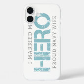 Ik trouwde met mijn Hero - Sailor's vrouw Case-Mate iPhone Case (Achterkant)