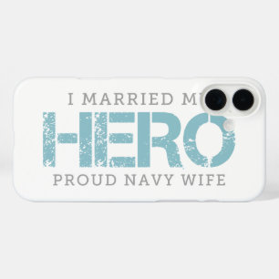Ik trouwde met mijn Hero - Sailor's vrouw iPhone 16 Plus Hoesje