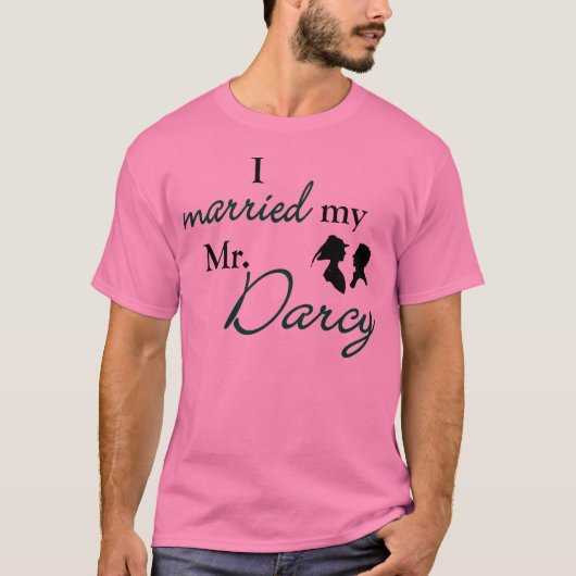 Ik trouwde Mr Darcy T-shirt (Voorkant)