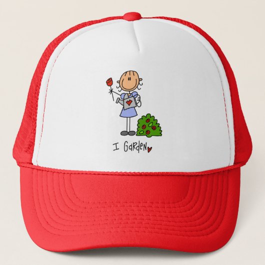 Ik tuinier trucker pet (Voorkant)