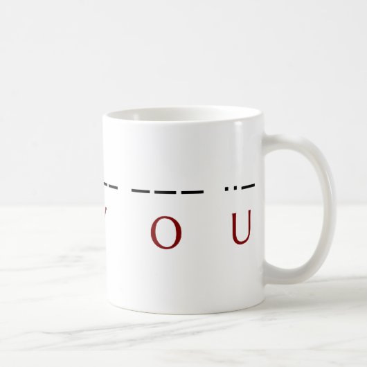 Ik u ・ ・ ・ ・ ・ ・ ・ ・ ・ koffiemok (Rechts)