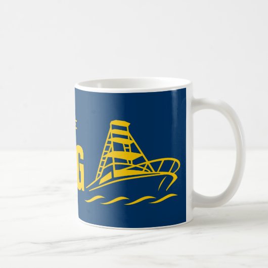 Ik vaar liever mok | speedboot ontwerp (Rechts)