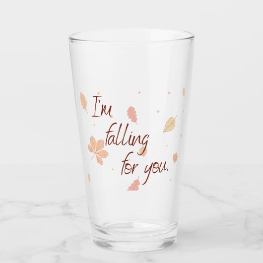 Ik val voor jou die glas Drink (Voorkant)